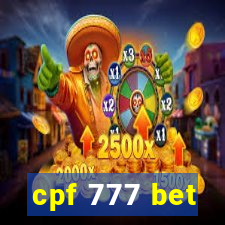 cpf 777 bet